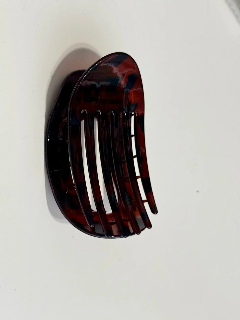 Tortoiseshell Hair Claw Clip - Classic Brown